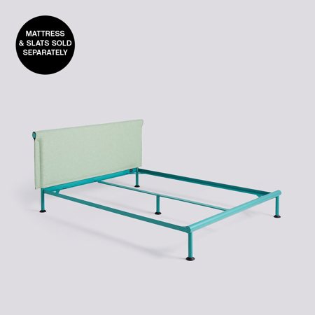 TAMOTO BED - 200 x 180cm - Mint turqouise - METAPHOR 023