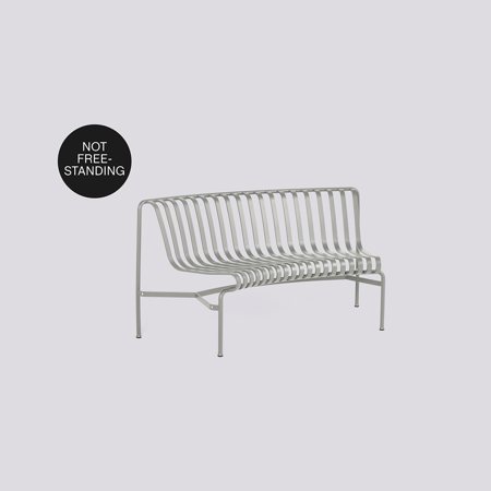 PALISSADE PARK - DINING BENCH - IN - Sky grey