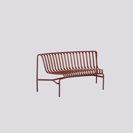 PALISSADE PARK - DINING BENCH - IN - Iron red