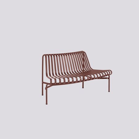 PALISSADE PARK - DINING BENCH - OUT - Iron red