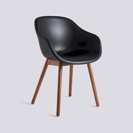 ABOUT A CHAIR - AAC 213 - Sense black - Water-based lacquered walnut