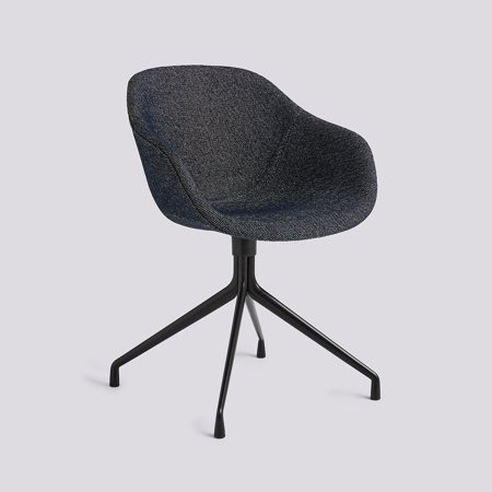 ABOUT A CHAIR - AAC 221 - Fairway Dark blue 308 - Black powder coated steel