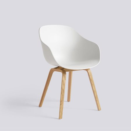 ABOUT A CHAIR - 222 - White - Water-based Lacquered Oak