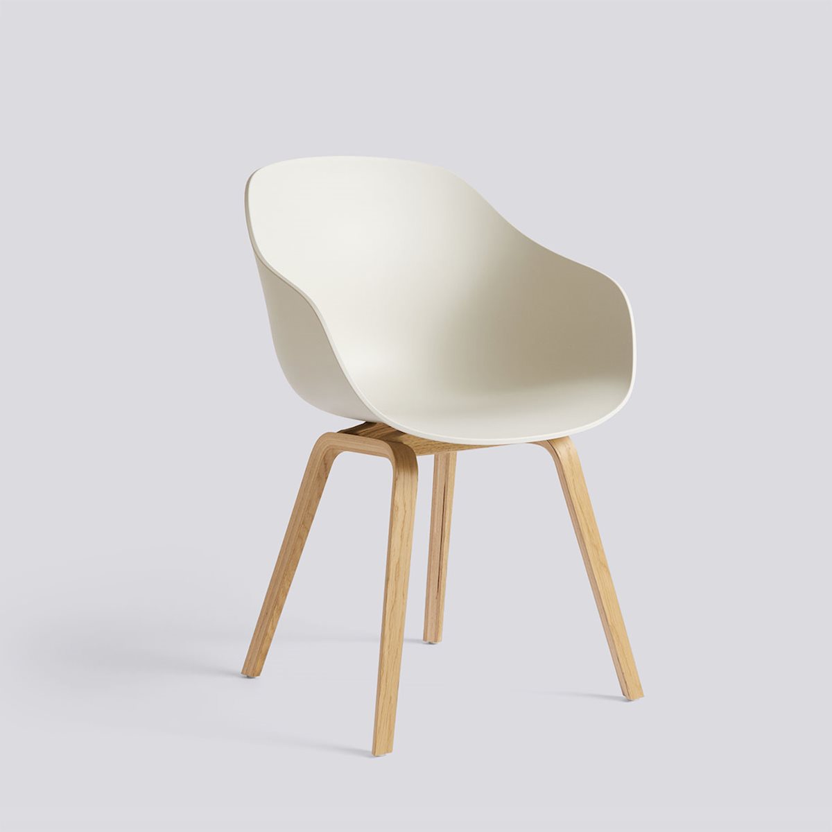 ABOUT A CHAIR - 222 - Cream - Water-based Lacquered Oak