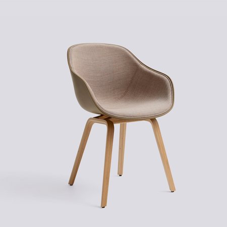 ABOUT A CHAIR - AAC 222 - Clay 2.0 Front uph. Remix 242 - Water-based lacquered oak