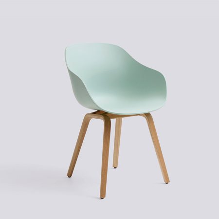ABOUT A CHAIR - AAC 222 - Dusty mint 2.0 - Water-based lacquered oak