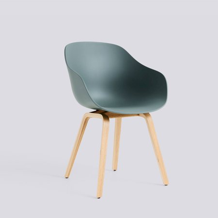 ABOUT A CHAIR - AAC 222 - Fall green 2.0 - Water-based lacquered oak