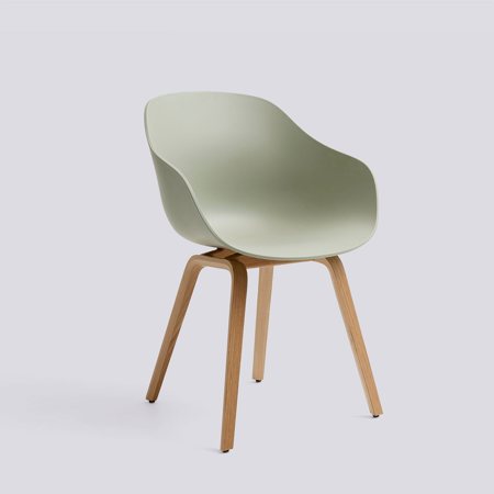 ABOUT A CHAIR - AAC 222 - Pastel green 2.0 - Water-based lacquered oak