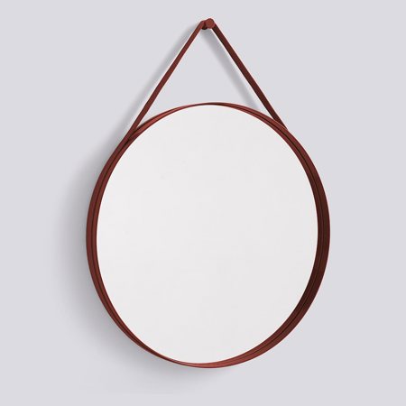 STRAP MIRROR NO2 - 70 cm - Red
