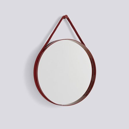 STRAP MIRROR NO2 - 50 cm - Red