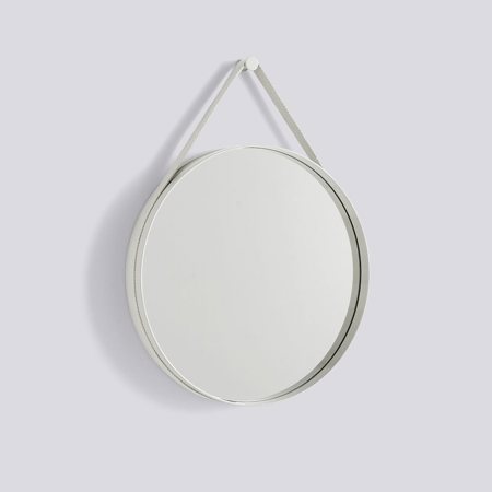 STRAP MIRROR NO2 - 50 cm - Light grey