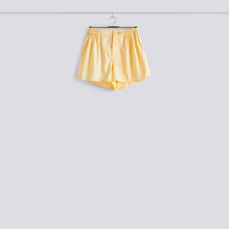 OUTLINE PYJAMA TROUSERS - M/L - Soft yellow