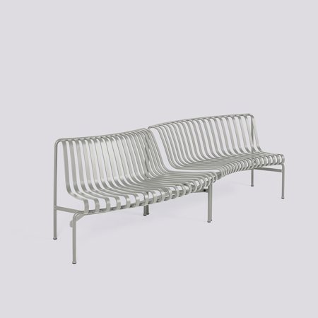 PALISSADE PARK - DINING BENCH - IN/OUT - Sky grey