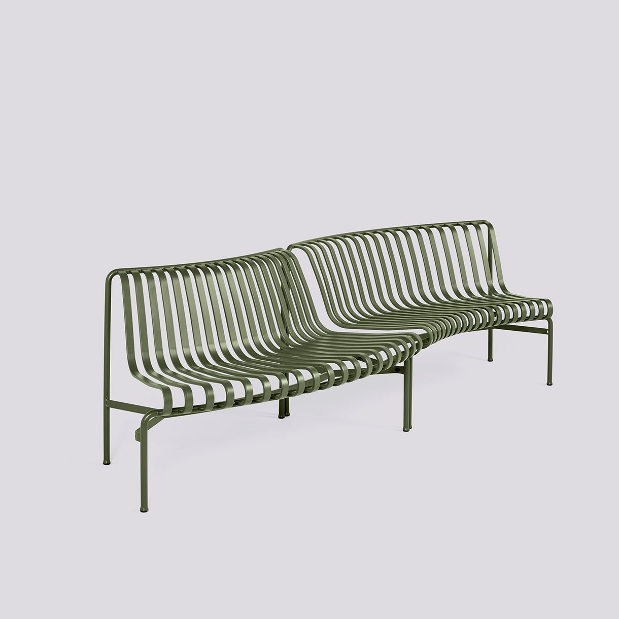 PALISSADE PARK - DINING BENCH - IN/OUT - Olive