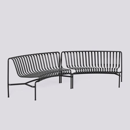 PALISSADE PARK - DINING BENCH - IN/IN  - Anthracite