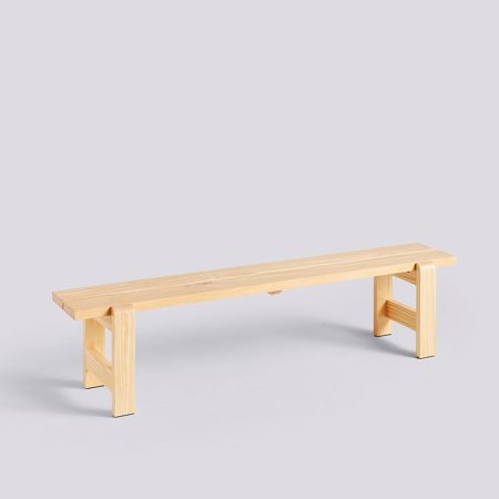 WEEKDAY BENCH - 190 x 32 x 45 - Lacquered pinewood