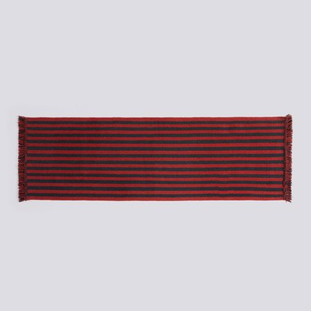 STRIPES AND STRIPES WOOL - 60 x 200 - Cherry