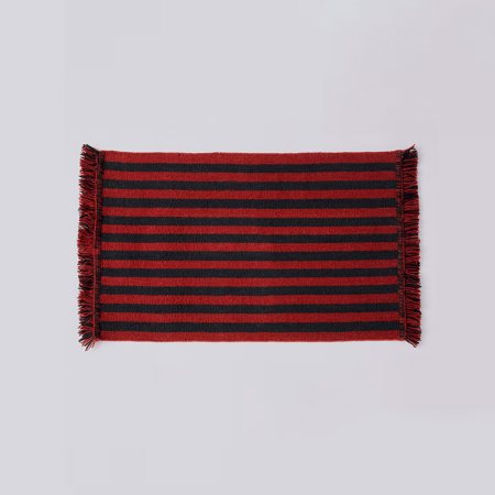 STRIPES AND STRIPES WOOL - 52 x 95 - Cherry