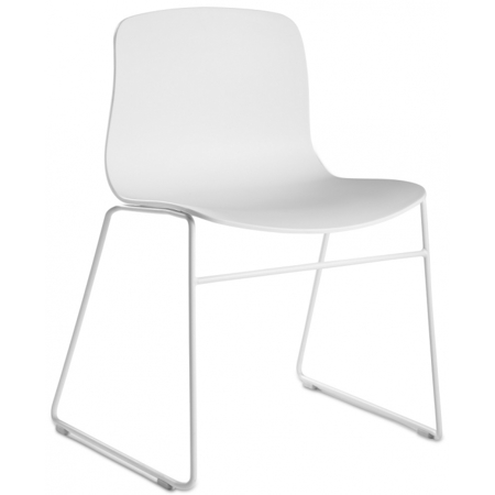ABOUT A CHAIR - AAC 08 - White seat - White frame