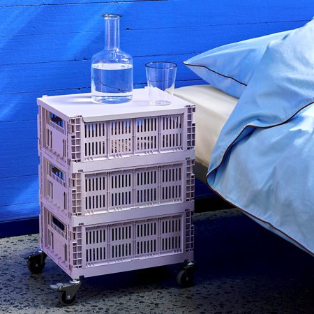 HAY COLOUR CRATE LID - Medium - Lavender