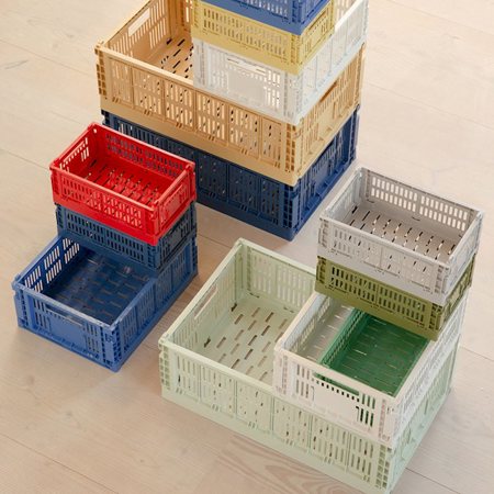HAY COLOUR CRATE - LARGE