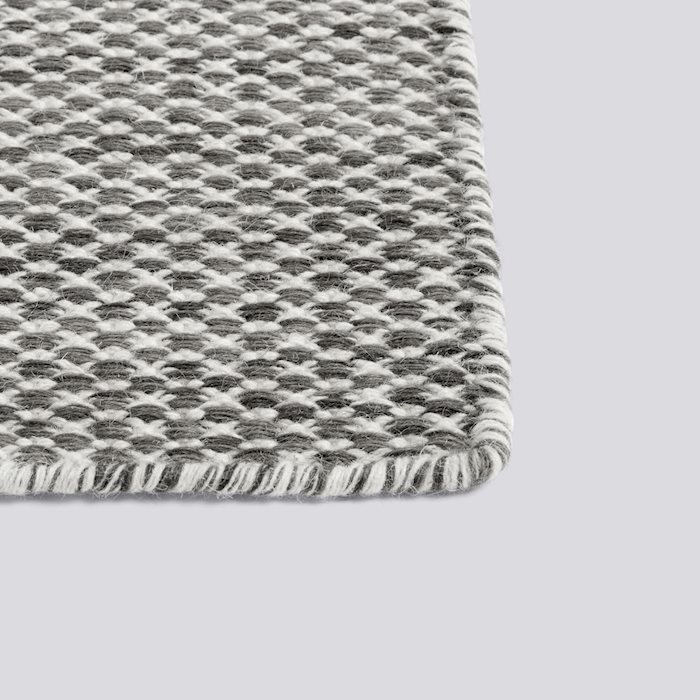 MOIRÉ KELIM - 140 x 200 - Grey
