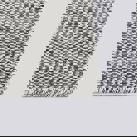 MOIRÉ KELIM - 140 x 200 - Grey