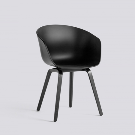 ABOUT A CHAIR - AAC 22 - Black - Black Stained