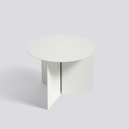 SLIT TABLE - Round - White