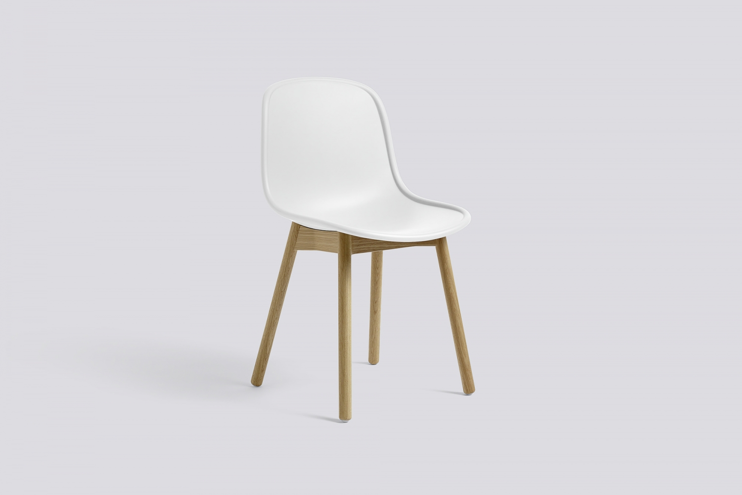 NEU 13 - White - Water-based Lacquered Oak