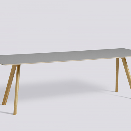 COPENHAGUE - CPH 30 250cm - Grey linoleum - Soaped Solid Oak