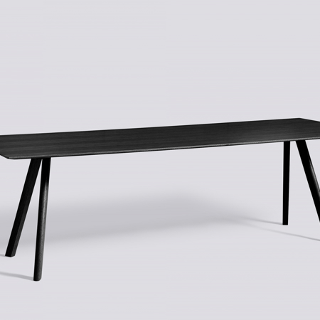 COPENHAGUE - CPH 30 250cm - Black Stained Oak Veneer - Black Stained Solid Oak