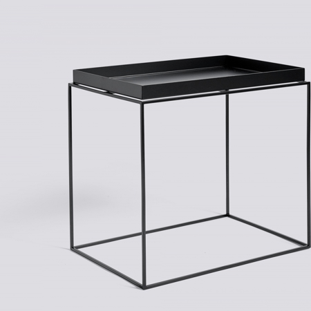 TRAY TABLE - Side Table - Black