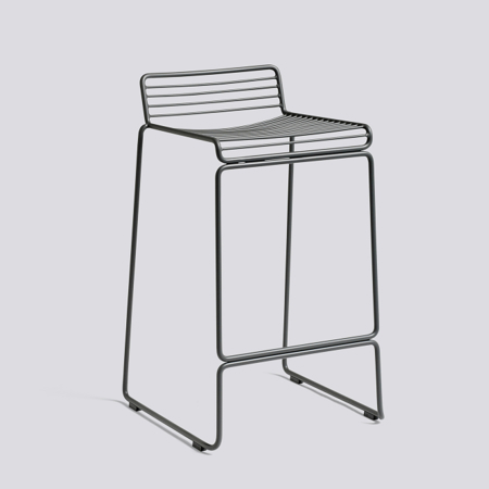 HEE - BAR STOOL - H65 cm - Asphalt Grey