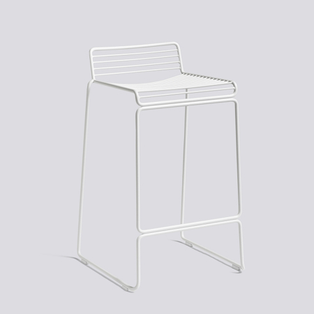 HEE - BAR STOOL - H65 cm - White
