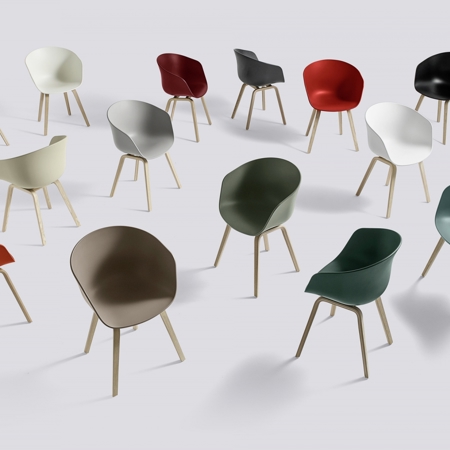 ABOUT A CHAIR - AAC 22 - Green - Green Stained
