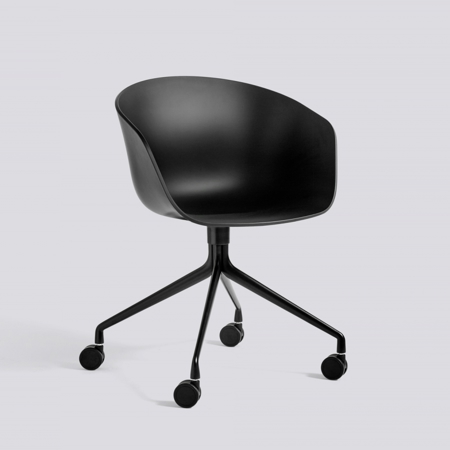 ABOUT A CHAIR - AAC 24 Black seat - Black frame