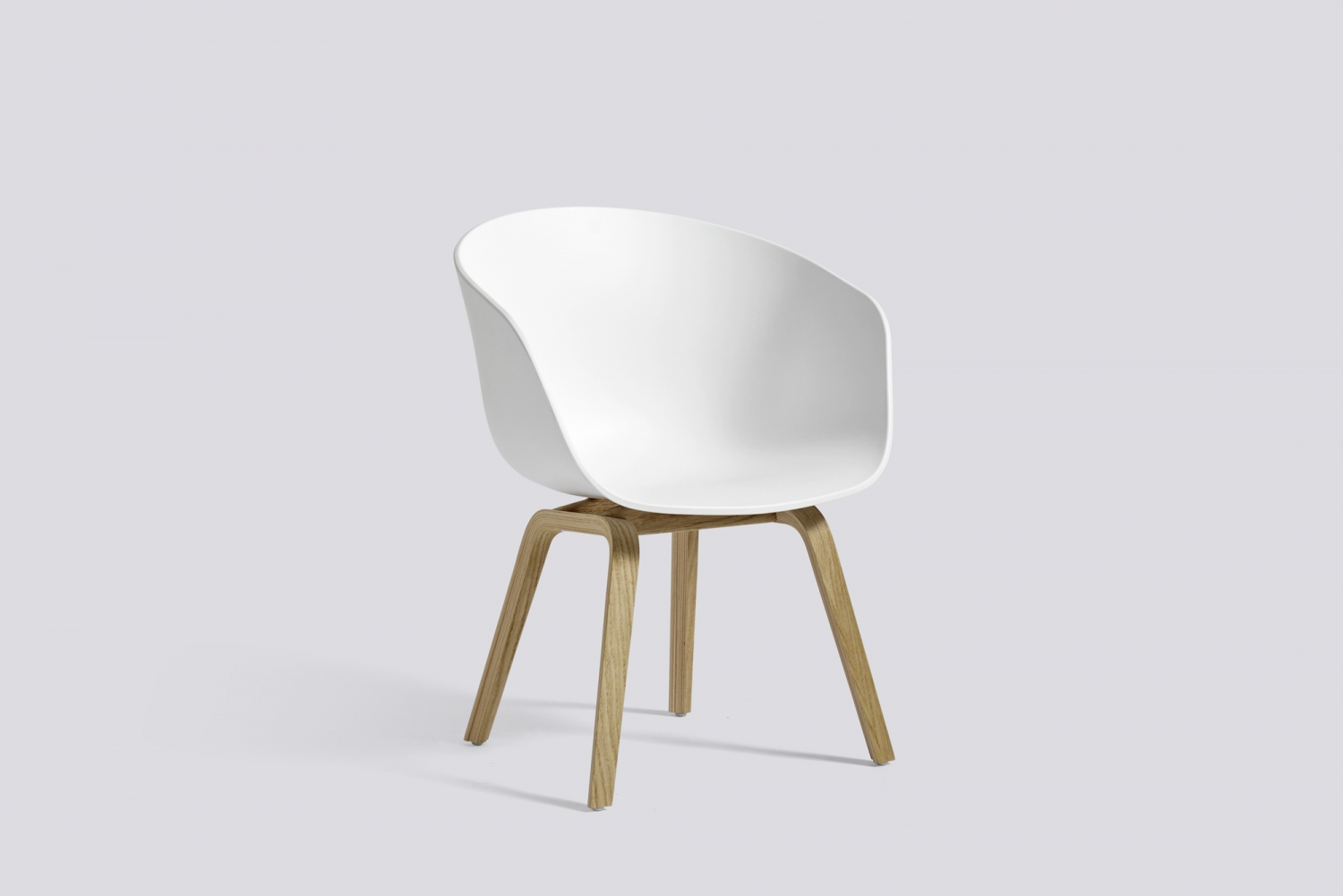 ABOUT A CHAIR - AAC 22 - White - Water-based Lacquered Oak