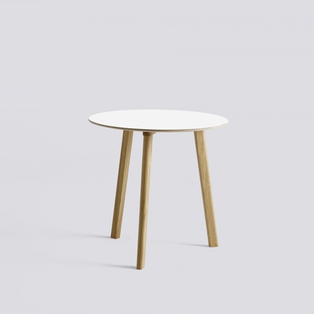 COPENHAGUE DEUX - 220 - 75 x 73 - White Laminate - Water-based Lacquered Oak