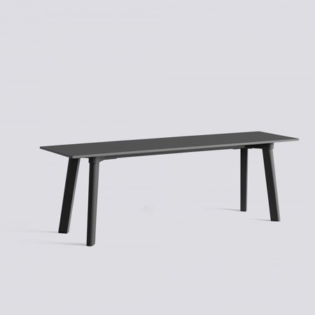 COPENHAGUE DEUX - 215 - 75 x 35 x 45 cm - Dark Grey Laminate - Water-based Lacquered Oak