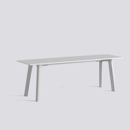 COPENHAGUE DEUX - 215 - 75 x 35 x 45 cm - Pearl White - Water-based Lacquered Oak