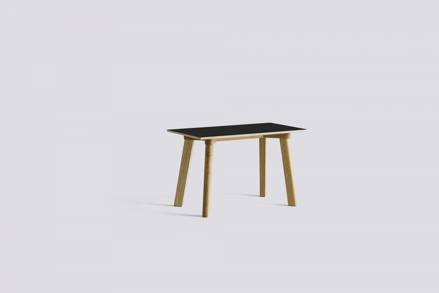 COPENHAGUE DEUX - 215 - 75 x 35 x 45 cm - Ink Black - Water-based Lacquered Oak