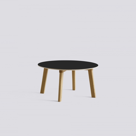 COPENHAGUE DEUX - 250 - 75 x 39 - Ink Black - Water-based Lacquered Oak