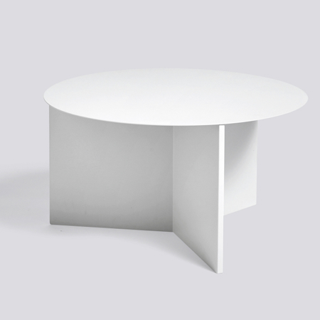 SLIT TABLE - Round XL - White