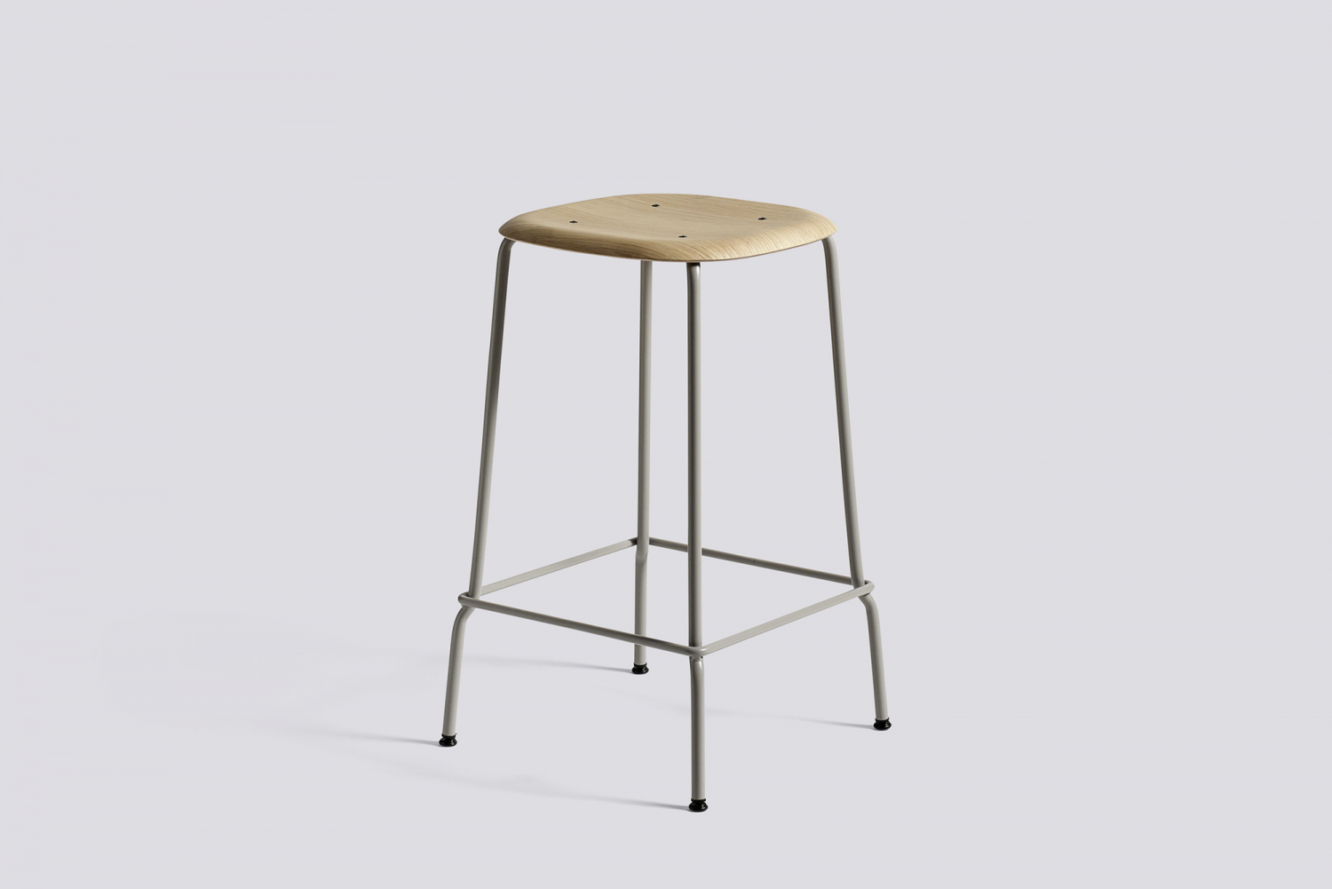 SOFT EDGE 30 - 65 cm - Oak Matt Lacquered - Grey