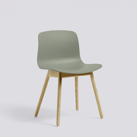 ABOUT A CHAIR - AAC 12 - Dusty Green - Soap Treated Oak