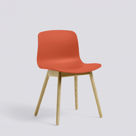 ABOUT A CHAIR - AAC 12 - Orange - Soap Treated Oak