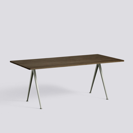 PYRAMID TABLE - 02 - 190x85 - Smoked Oak - Grey