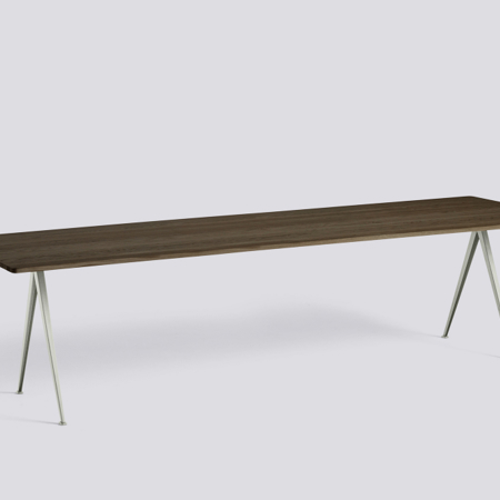 PYRAMID TABLE - 02 - 300x85 - Smoked Oak - Grey