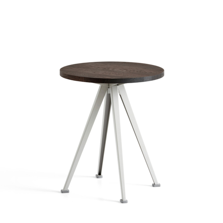 PYRAMID COFFEE TABLE 51 - Ø45,5 cm - Smoked Oak - Grey